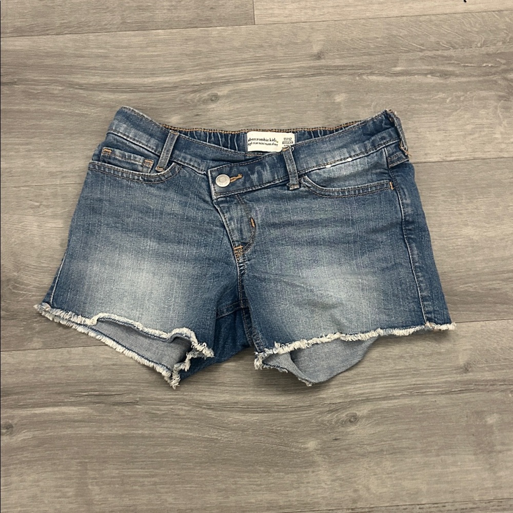 Abercrombie Kids Blue Denim Shorts